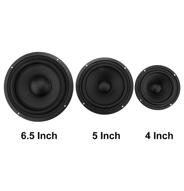 Planet Gates AIYIMA 2Pcs 4 5 6.5 Inch Woofer Audio Speaker Driver Passive Radiator Booster Loudspeaker Bass Vibration Vibrating Speakers Part