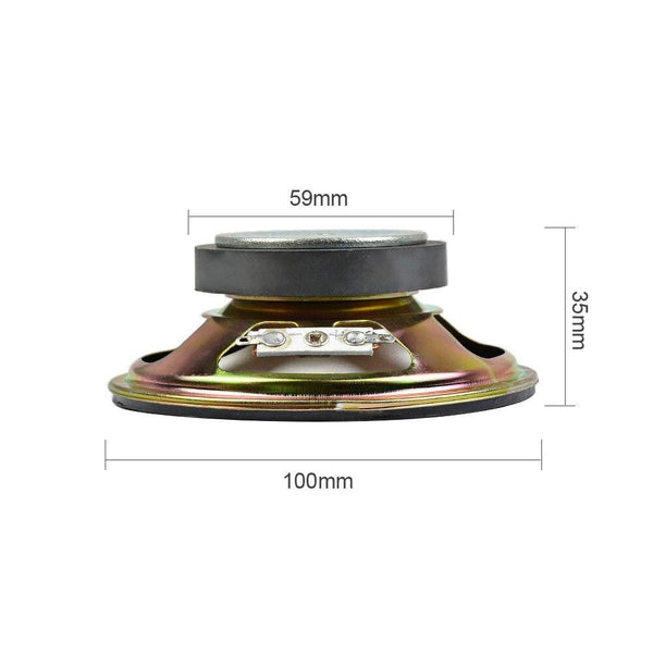 Planet Gates AIYIMA 2PCS 4 Inch Speaker Driver 2 Ohm 5W Stereo Woofer Altavoz Bass Audio Sound LoudSpeaker DIY Bluetooth Speaker