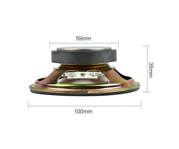 Planet Gates AIYIMA 2PCS 4 Inch Speaker Driver 2 Ohm 5W Stereo Woofer Altavoz Bass Audio Sound LoudSpeaker DIY Bluetooth Speaker