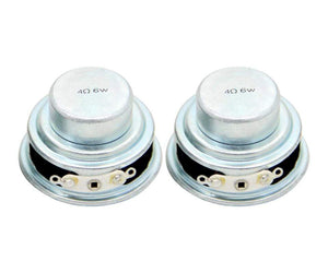 Planet Gates AIYIMA 2Pcs 40MM Mini Audio Speakers Driver 4 Ohm 6W Bass Sound Amplifier Speaker Home Theater Woofer Loudspeaker Unit