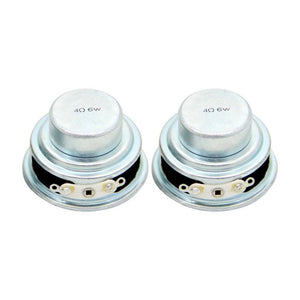 Planet Gates AIYIMA 2Pcs 40MM Mini Audio Speakers Driver 4 Ohm 6W Bass Sound Amplifier Speaker Home Theater Woofer Loudspeaker Unit