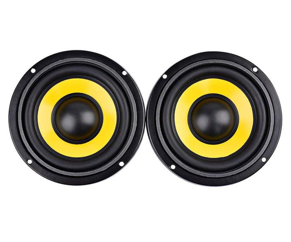 Planet Gates AIYIMA 2Pcs 4Inch Midrange Bass Speaker Driver 4 8 Ohm 20W Bass Loudspeaker Audio Woofer Speakers DIY Home Theater