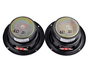 Planet Gates AIYIMA 2Pcs 4Inch Midrange Bass Speaker Driver 4 8 Ohm 20W Bass Loudspeaker Audio Woofer Speakers DIY Home Theater