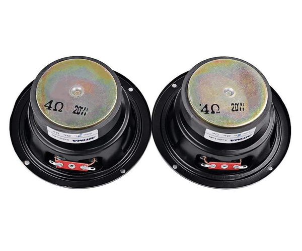 Planet Gates AIYIMA 2Pcs 4Inch Midrange Bass Speaker Driver 4 8 Ohm 20W Bass Loudspeaker Audio Woofer Speakers DIY Home Theater