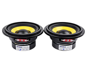 Planet Gates AIYIMA 2Pcs 4Inch Midrange Bass Speaker Driver 4 8 Ohm 20W Bass Loudspeaker Audio Woofer Speakers DIY Home Theater