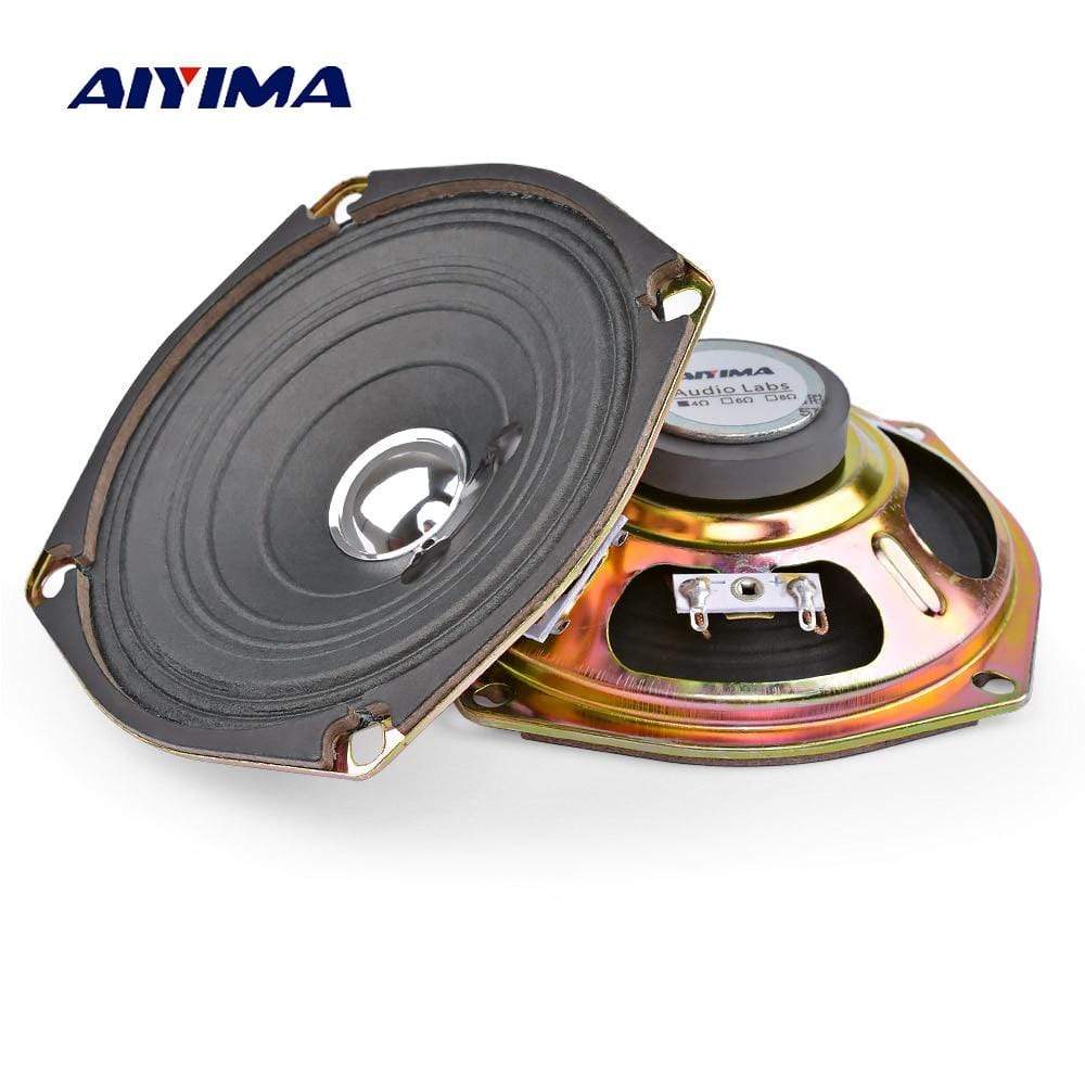 Planet Gates AIYIMA 2Pcs 5 Inch Audio Speakers Driver 4 8 Ohm 5W Full Range Sound Speaker Paper Edge Loudspeaker DIY Amplifier Home Theater