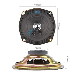 Planet Gates AIYIMA 2Pcs 5Inch 8W Speaker Driver 4Ohm 8Ohm Audio Full Range Speaker 5W  Magnetic Loudspeaker Column For DIY Home Theater