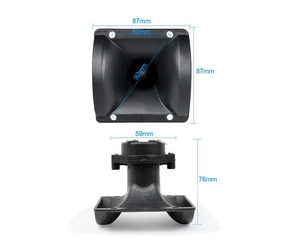Planet Gates AIYIMA 2pcs 87*87MM Loudspeaker Treble Audio Speaker Piezoelectric Piezo Tweeter Driver