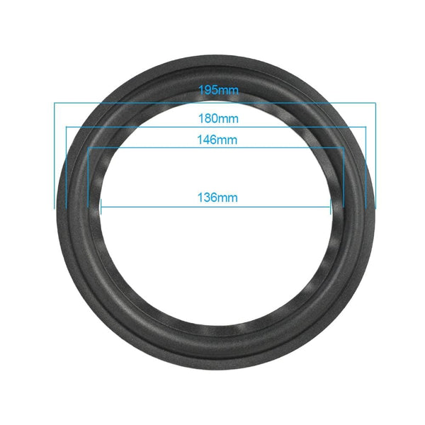 Planet Gates AIYIMA 2Pcs Audio Active Speakers 4/5/6.5/8/10 Inch Speaker Foam Surround Foam Edge Sponge Speaker Repair Parts Accessories