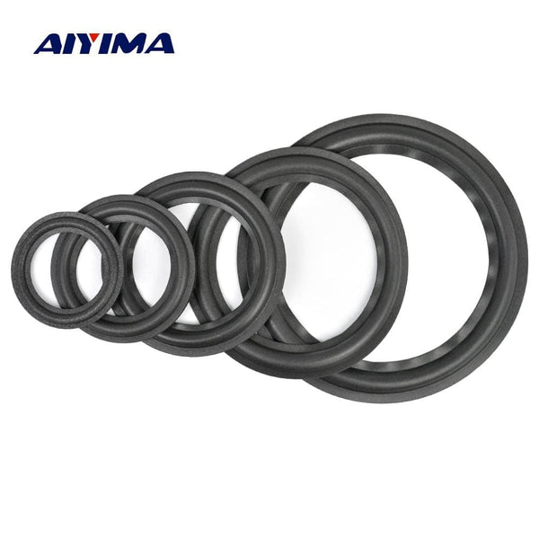 Planet Gates AIYIMA 2Pcs Audio Active Speakers 4/5/6.5/8/10 Inch Speaker Foam Surround Foam Edge Sponge Speaker Repair Parts Accessories
