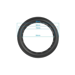 Planet Gates AIYIMA 2Pcs Audio Active Speakers 4/5/6.5/8/10 Inch Speaker Foam Surround Foam Edge Sponge Speaker Repair Parts Accessories