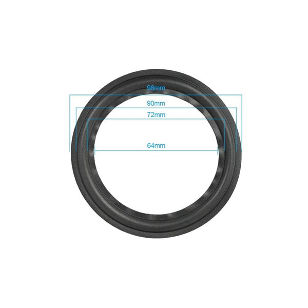 Planet Gates AIYIMA 2Pcs Audio Active Speakers 4/5/6.5/8/10 Inch Speaker Foam Surround Foam Edge Sponge Speaker Repair Parts Accessories