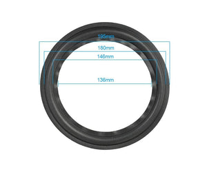 Planet Gates AIYIMA 2Pcs Audio Active Speakers 4/5/6.5/8/10 Inch Speaker Foam Surround Foam Edge Sponge Speaker Repair Parts Accessories