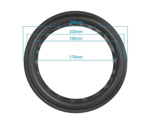 Planet Gates AIYIMA 2Pcs Audio Active Speakers 4/5/6.5/8/10 Inch Speaker Foam Surround Foam Edge Sponge Speaker Repair Parts Accessories