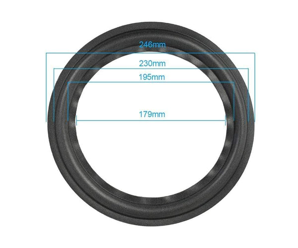 Planet Gates AIYIMA 2Pcs Audio Active Speakers 4/5/6.5/8/10 Inch Speaker Foam Surround Foam Edge Sponge Speaker Repair Parts Accessories