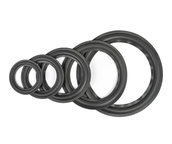 Planet Gates AIYIMA 2Pcs Audio Active Speakers 4/5/6.5/8/10 Inch Speaker Foam Surround Foam Edge Sponge Speaker Repair Parts Accessories