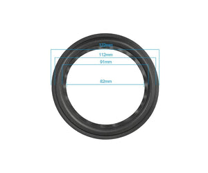 Planet Gates AIYIMA 2Pcs Audio Active Speakers 4/5/6.5/8/10 Inch Speaker Foam Surround Foam Edge Sponge Speaker Repair Parts Accessories