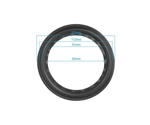 Planet Gates AIYIMA 2Pcs Audio Active Speakers 4/5/6.5/8/10 Inch Speaker Foam Surround Foam Edge Sponge Speaker Repair Parts Accessories