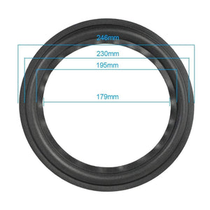 Planet Gates AIYIMA 2Pcs Audio Active Speakers 4/5/6.5/8/10 Inch Speaker Foam Surround Foam Edge Sponge Speaker Repair Parts Accessories