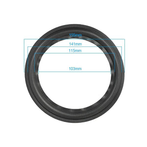 Planet Gates AIYIMA 2Pcs Audio Active Speakers 4/5/6.5/8/10 Inch Speaker Foam Surround Foam Edge Sponge Speaker Repair Parts Accessories