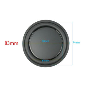 Planet Gates AIYIMA 2Pcs Audio Bass Diaphragm Passive Radiator Speaker Repair Parts 67/75/85/95/160mm DIY Home Theater Speaker Accessories