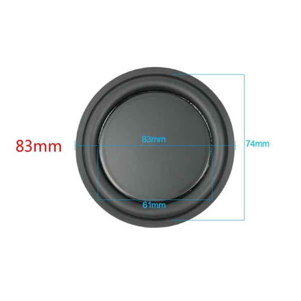 Planet Gates AIYIMA 2Pcs Audio Bass Diaphragm Passive Radiator Speaker Repair Parts 67/75/85/95/160mm DIY Home Theater Speaker Accessories