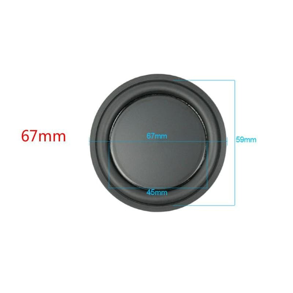 Planet Gates AIYIMA 2Pcs Audio Bass Diaphragm Passive Radiator Speaker Repair Parts 67/75/85/95/160mm DIY Home Theater Speaker Accessories