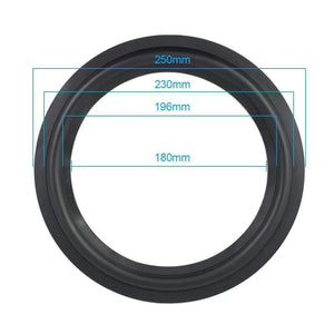 AIYIMA 2Pcs Audio Speaker Rubber Surround 4/5/6.5/8/10 Inch Speakers Rubber Fold Edge Speaker Repair Parts Accessories