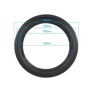 AIYIMA 2Pcs Audio Speaker Rubber Surround 4/5/6.5/8/10 Inch Speakers Rubber Fold Edge Speaker Repair Parts Accessories
