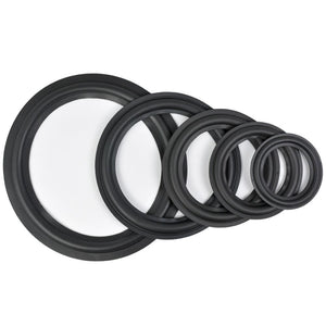 Planet Gates AIYIMA 2Pcs Audio Speaker Rubber Surround 4/5/6.5/8/10 Inch Speakers Rubber Fold Edge Speaker Repair Parts Accessories