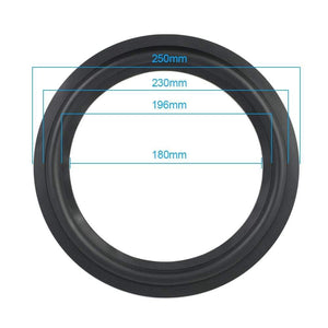 Planet Gates AIYIMA 2Pcs Audio Speaker Rubber Surround 4/5/6.5/8/10 Inch Speakers Rubber Fold Edge Speaker Repair Parts Accessories