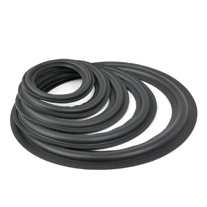 Planet Gates AIYIMA 2Pcs Audio Speaker Rubber Surround 4/5/6.5/8/10 Inch Speakers Rubber Fold Edge Speaker Repair Parts Accessories