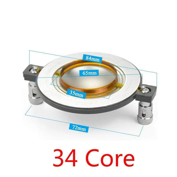 Planet Gates AIYIMA 2Pcs Audio Tweeter Driver Speakers Professional Titanium Film 25/34/44/51 Core Treble Voice Coil DIY Speakers Accessory