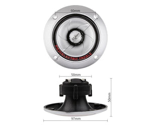 Planet Gates AIYIMA 2Pcs Audio Tweeter Piezo Speakers 100W Horn Piezoelectric Sound Speaker Driver Treble Buzzer Loudspeaker DIY Home Theater