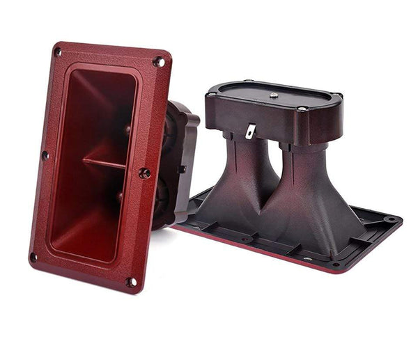 Planet Gates AIYIMA 2Pcs Dual Piezo Tweeters 163*95MM Horn Piezoelectric Speaker 150W Buzzer Treble Piezo Head Driver Stage Loudspeaker