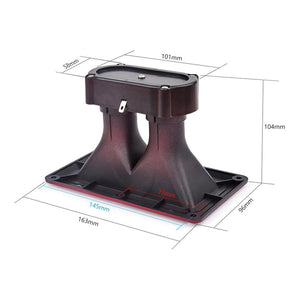 Planet Gates AIYIMA 2Pcs Dual Piezo Tweeters 163*95MM Horn Piezoelectric Speaker 150W Buzzer Treble Piezo Head Driver Stage Loudspeaker