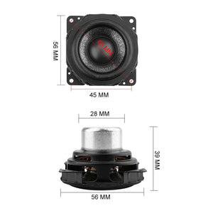 Planet Gates AIYIMA 2Pcs Full Range Portable Speaker 2 INCH 4 Ohm 16W Sound Music Neodymium Audio Speaker Driver For Computer Loudspeaker DIY