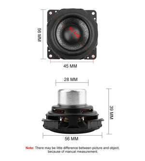 Planet Gates AIYIMA 2Pcs Full Range Portable Speaker 2 INCH 4 Ohm 16W Sound Music Neodymium Audio Speaker Driver For Computer Loudspeaker DIY