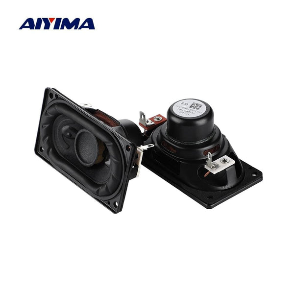 Planet Gates AIYIMA 2Pcs Mid-woofer Audio Speakers Driver 80x44mm 8 Ohm 15W Long Stroke Enthusiast Bass Home Thater Loudspeaker For JBL