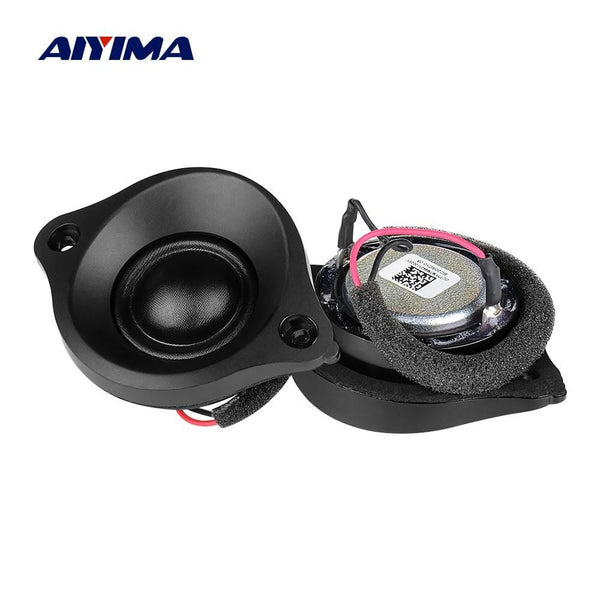 Planet Gates AIYIMA 2Pcs Tweeter Audio Mini Speakers Driver 8 Ohm 20W Home Theater Silk Film Treble Loudspeaker Neodymium Magnet Speaker Horn