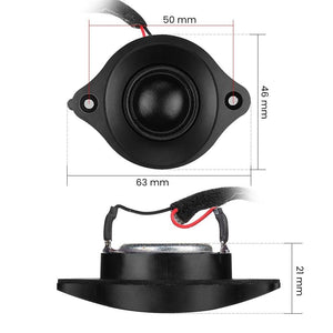 Planet Gates AIYIMA 2Pcs Tweeter Audio Mini Speakers Driver 8 Ohm 20W Home Theater Silk Film Treble Loudspeaker Neodymium Magnet Speaker Horn