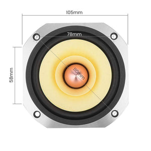 Planet Gates AIYIMA 4 Inch Audio Full Range Speaker Driver 25W Mid Frequency HIFI Sound Amplifier Speaker Unit For Home Theater Loudspeaker