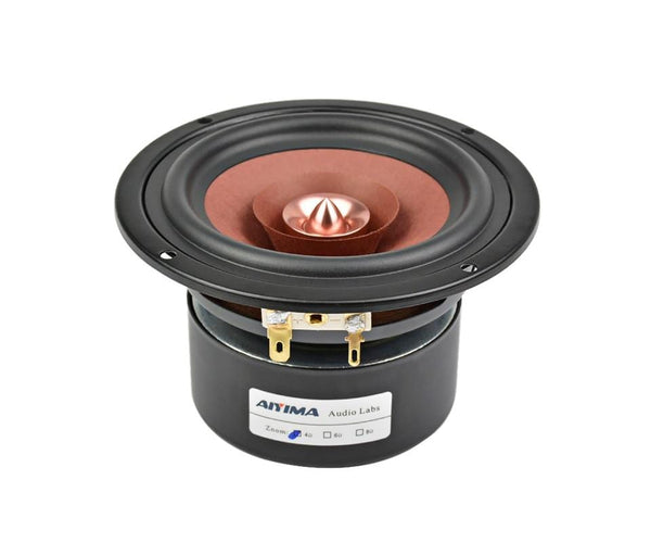Planet Gates AIYIMA 4 Inch Audio Speaker Driver HIFI 4 8 Ohm 30W Full Range Altavoz Bookshelf Loudspeaker For Home Theater Amplifier DIY 1PC