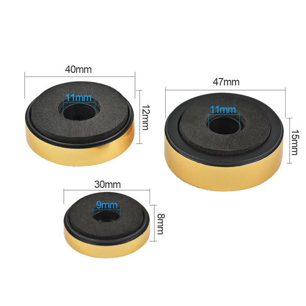 Planet Gates AIYIMA 4Pcs Speaker Spikes Stand Feets Audio Active Speakers Repair Parts Accessories DIY For Home Theater Sound System