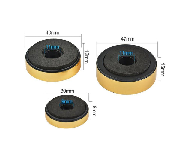 Planet Gates AIYIMA 4Pcs Speaker Spikes Stand Feets Audio Active Speakers Repair Parts Accessories DIY For Home Theater Sound System
