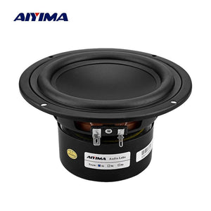 Planet Gates AIYIMA 5.25 Inch Subwoofer Speaker Driver 4 8 Ohm 40W Woofer Strong Deep Bass Bookshelf Loudspeaker For Home Theater DIY 1PC