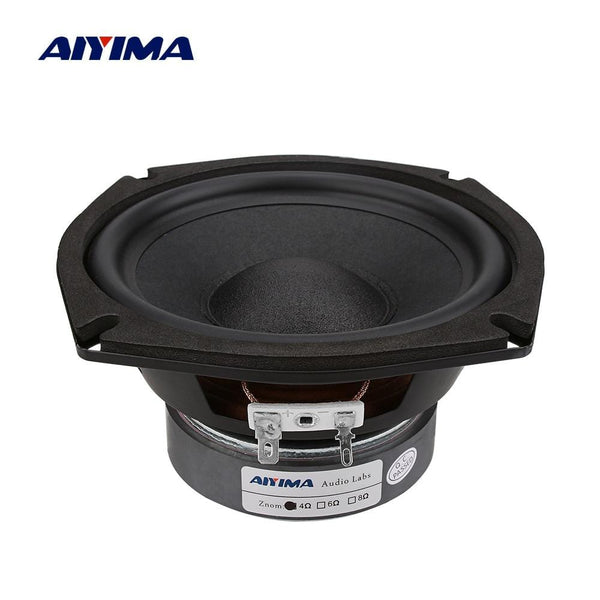 Planet Gates AIYIMA 5.25 Inch Subwoofer Speaker Sound Driver 4 8 Ohm 120W Speaker Column Home Theater Hifi Power Woofer Music Loudspeaker 1Pc