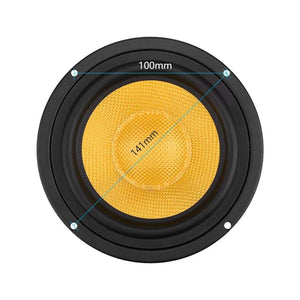 Planet Gates AIYIMA 5.25Inch Audio Speaker Driver 4 8Ohm 100W Mid Bass Speakers Woofer Fiberglass Cone Home Theater For Bookshelf DIY