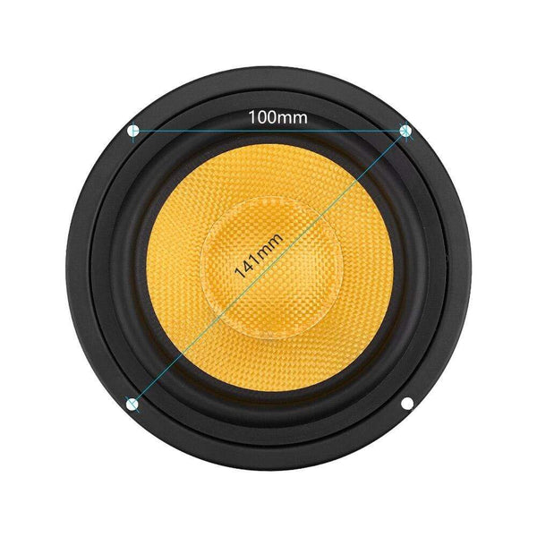 Planet Gates AIYIMA 5.25Inch Audio Speaker Driver 4 8Ohm 100W Mid Bass Speakers Woofer Fiberglass Cone Home Theater For Bookshelf DIY