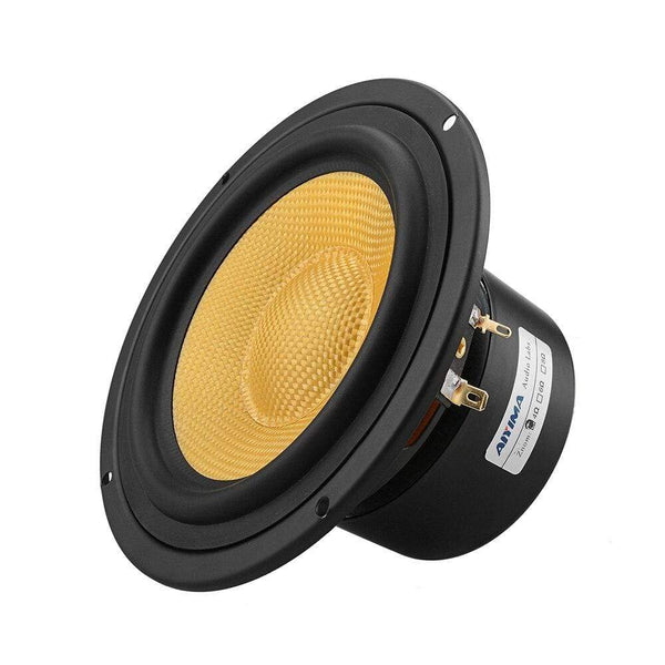 Planet Gates AIYIMA 5.25Inch Audio Speaker Driver 4 8Ohm 100W Mid Bass Speakers Woofer Fiberglass Cone Home Theater For Bookshelf DIY